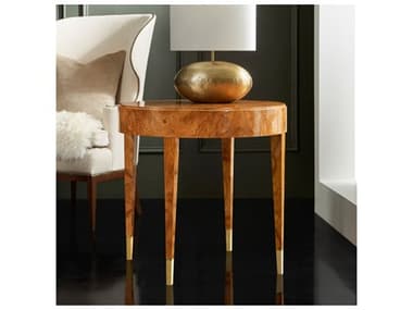 Modern History Home Selena Round Wood End Table MHHMH1200F02
