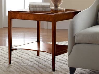 Modern History Home Georgian Square Wood End Table MHHMH263F01