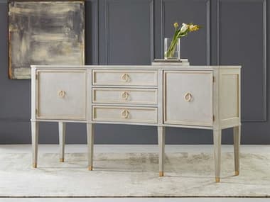Modern History Home Concave 80" Walnut Wood Sideboard MHHMH565F02