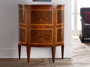 Modern History Home Inlaid Demilune Wood Console Table MHHMH615F01