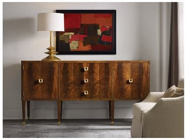 Modern History Home Avignon 80" Walnut Wood Sideboard MHHMH745F01