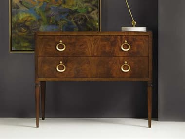 Modern History Home Avignon Brown Walnut Wood Commode MHHMH837F01