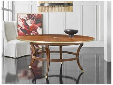 Modern History Home Breganza Round Wood Dining Table MHHMH933F03