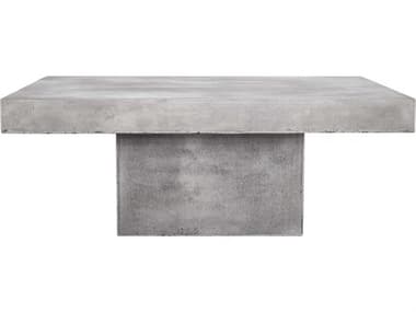 Moe's Home Outdoor Dark Grey 31'' Wide Concrete Rectangular Coffee Table MHOBQ100725