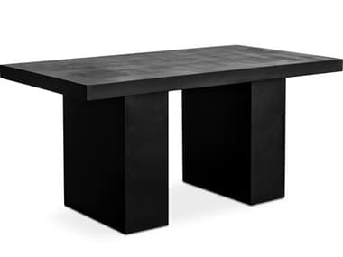 Moe's Home Outdoor Aurelius 35.5"W 2 Dining Table Black MHOBQ1021020