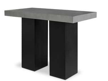 Moe's Home Outdoor Lithic Bar Table Dark Grey MHOBQ1035250