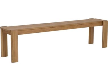 Moe's Home Outdoor Tempo Natural Bench MHOCV102124