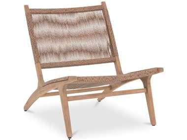 Moe's Home Outdoor Palma Lounge Chair Warm Brown MHOCV102203