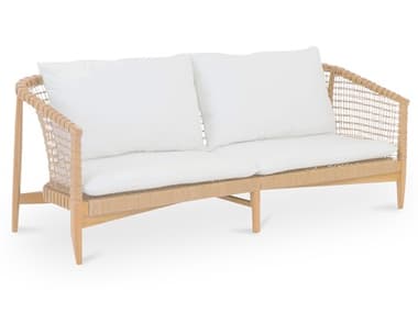 Moe's Home Outdoor Kuna White Sofa MHOCV102724