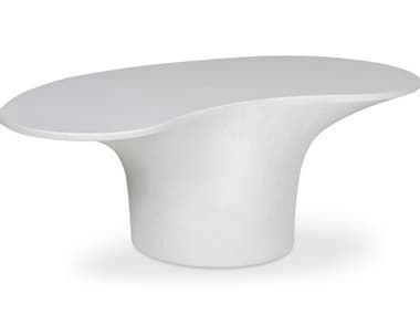 Moe's Home Outdoor Yumi Coffee Table White MHOJK101718