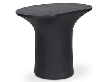 Moe's Home Outdoor Yumi Accent Table Black MHOJK101802