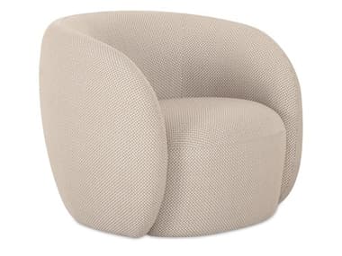 Moe's Home Outdoor Rae Accent Chair Beige Check MHOOA102234