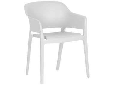 Moe's Home Outdoor Faro White Arm Dining Chair (Sold in 2) MHOQX101118