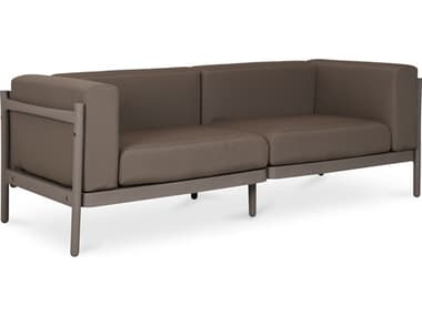 Moe's Home Outdoor Suri Taupe Polypropylene Cushion Sofa MHOQX1015390