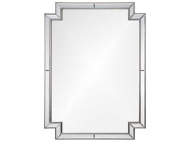 Mirror Home Distressed Silver Leaf 30''W x 40''H Wall Mirror MIH20332DSL