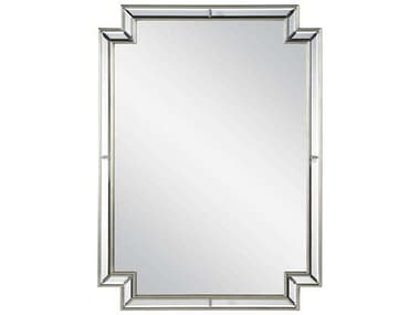 Mirror Home Distressed Silver Leaf 30''W x 40''H Wall Mirror MIH20332DSL