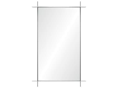 Mirror Home Barclay Butera Polished Stainless Steel Rectangular Wall Mirror MIHBB2104PSS