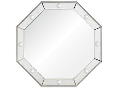 Mirror Home Bunny Williams Polished Stainless Steel Wall Mirror MIHBW3053