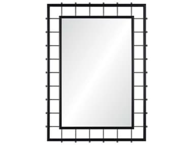 Mirror Home Celerie Kemble Ebony Polished Stainless Steel Rectangular Wall Mirror MIHCK1101PSS