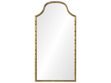 Mirror Home Celerie Kemble Aged Gold Leaf 26''W x 51''H Wall Mirror MIHCK1121