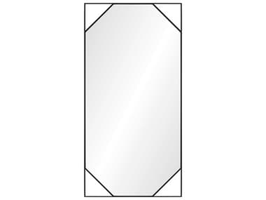 Mirror Home Jamie Drake Black Nickel Rectangular Wall Mirror MIHJD5015BN