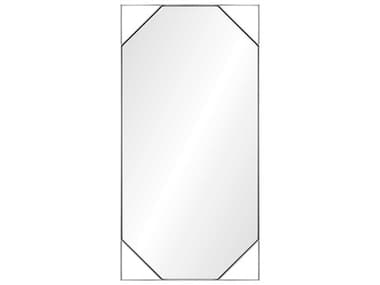 Mirror Home Jamie Drake Polished Stainless Steel Rectangular Wall Mirror MIHJD5015PSS