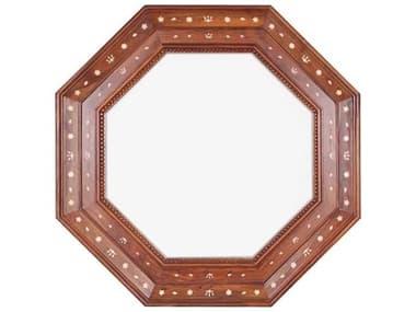 Mirror Home Rosewood / White Bone 40'' Wall Mirror MIHMSS4037