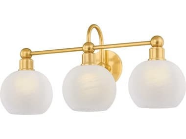 Mitzi Jerica 3-Light Aged Brass Vanity Light MITH1019303AGB