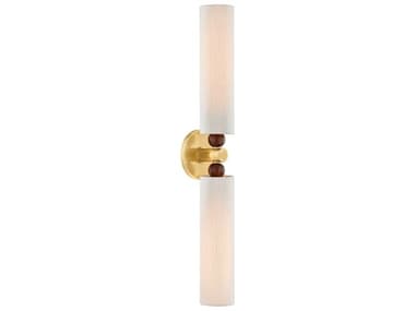 Mitzi Mandy Cheng Reyn 2-Light Aged Brass Wall Sconce MITH1036102AGB