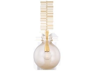 Mitzi Benita 1-Light Aged Brass Globe Pendant MITH1052701LAGB