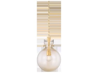 Mitzi Benita 1-Light Aged Brass Globe Mini Pendant MITH1052701SAGB