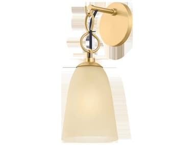 Mitzi Christine 1-Light Aged Brass Wall Sconce MITH1058101AGB