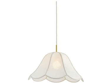 Mitzi Dara 1-Light Aged Brass Dome Pendant MITH1059701SAGB