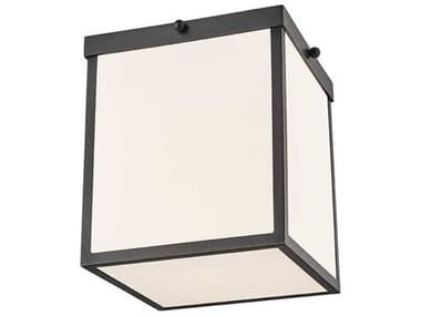 Mitzi Monica 8" 1-Light Old Bronze LED Geometric Flush Mount MITH317501OB