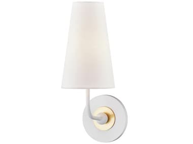 Mitzi Merri 13" Tall 1-Light Aged Brass Soft Off White Wall Sconce MITH318101AGBWH