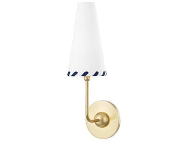 Mitzi Cassie 1-Light Aged Brass Wall Sconce MITH436101AGB