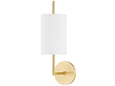 Mitzi Molly 16" Tall 1-Light Aged Brass Wall Sconce MITH716101AGB