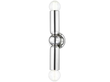 Mitzi Lolly 2-Light Polished Nickel Wall Sconce MITH720102PN