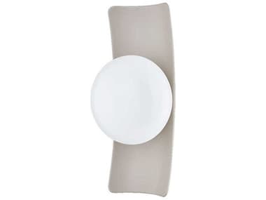 Mitzi Terra 1-Light Aged Brass Ceramic Antique Ivory Gray Wall Sconce MITH913101AGBCAI