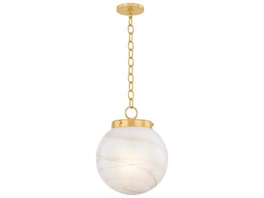 Mitzi Ambra 1-Light Aged Brass Mini Pendant MITH989701SAGB