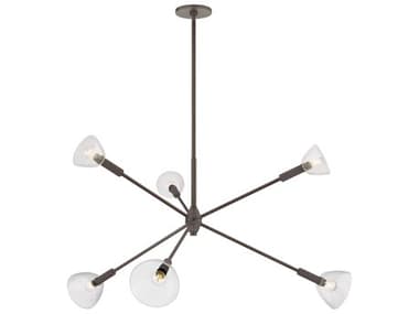 Mitzi Caraway 6-Light True Bronze Sputnik Chandelier MITH991806TRB