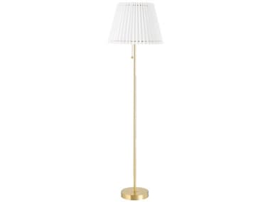 Mitzi Demi 62" Tall Aged Brass LED Floor Lamp MITHL476401AGB