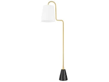 Mitzi Jaimee 59" Tall Aged Brass Floor Lamp MITHL539401AGB