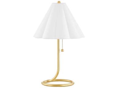 Mitzi Martha Aged Brass 1-light Table Lamp MITHL653201AGB