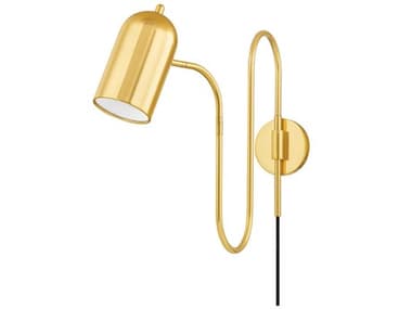 Mitzi Romee 18" Tall 1-Light Aged Brass Swing Wall Sconce MITHL781101AGB