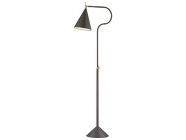 Mitzi Harriet Aged Brass True Bronze Metal Floor Lamp MITHL996401AGBTRB