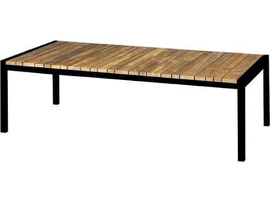 MamaGreen Zudu 51'' Aluminum Steel Rectangular Coffee Table MMGMG1303