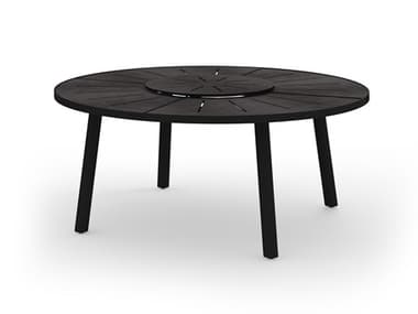 MamaGreen Meika Steel 71'' Round Dining Table MMGMG3235F09T54