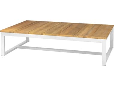MamaGreen Mono Aluminum 59''W x 28''D Rectangular Coffee Table MMGMG5292