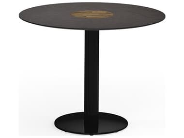 MamaGreen Stizzy Aluminum 35'' Wide Round Bistro Table MMGMI221